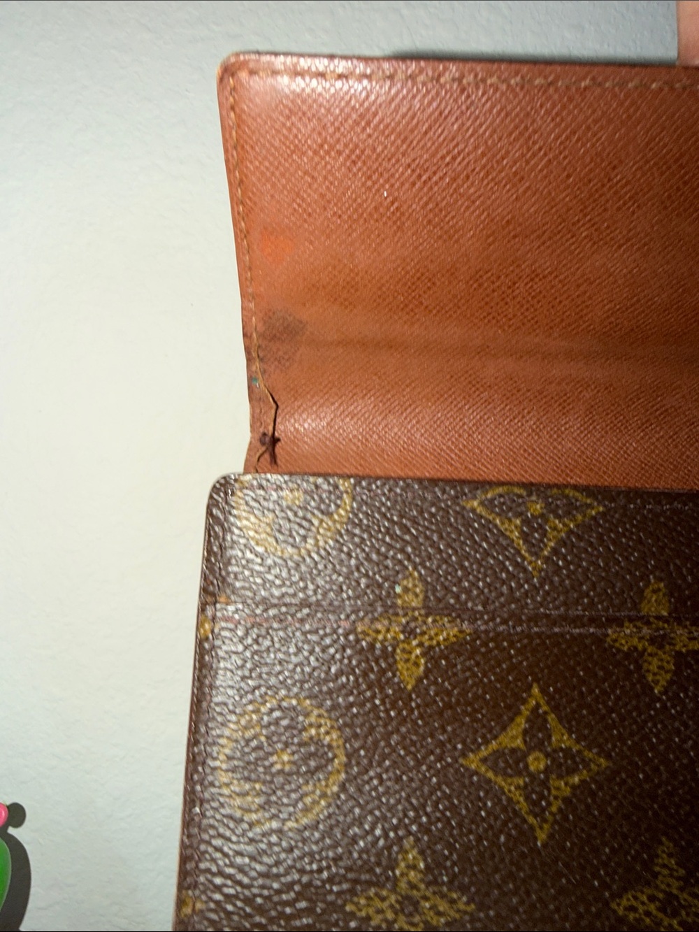 Louis Vuitton Brown Monogram Clutch Wallet with COA - Picture 7 of 8